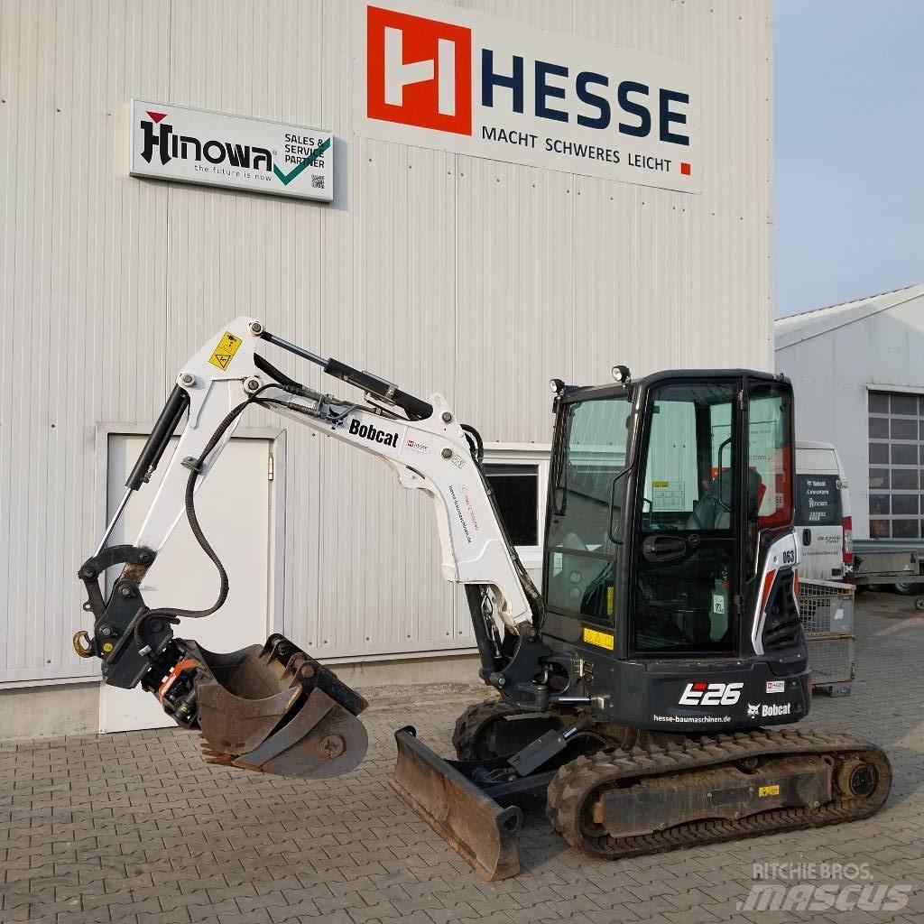 Bobcat E 26 Kabine Minibagger < 7t