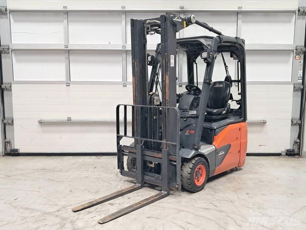 Linde E15-02 Elektrostapler