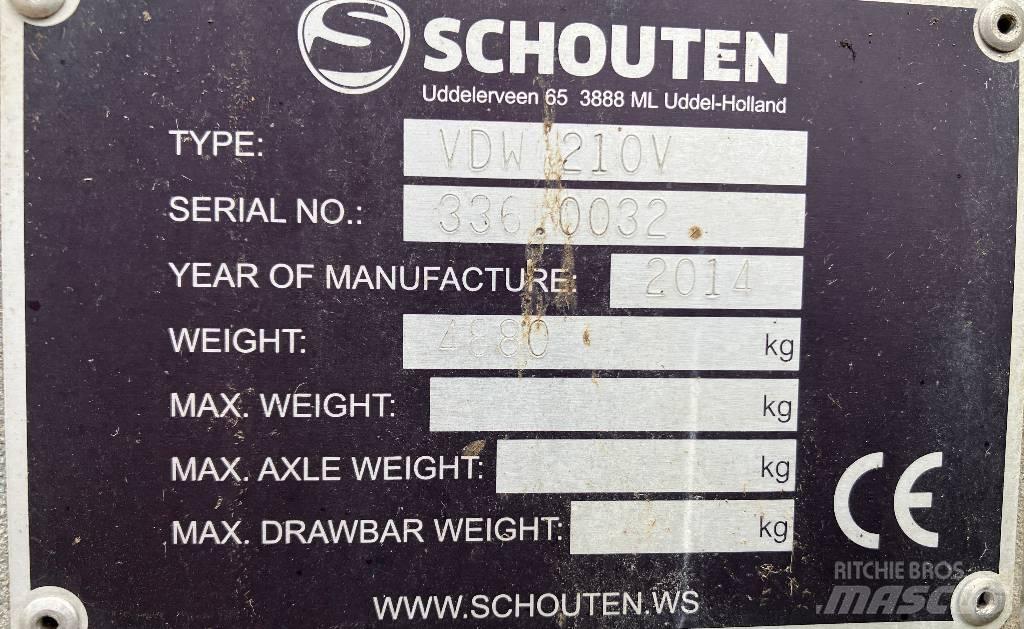 Schouten VDW 210 V Weitere Viehgeräte