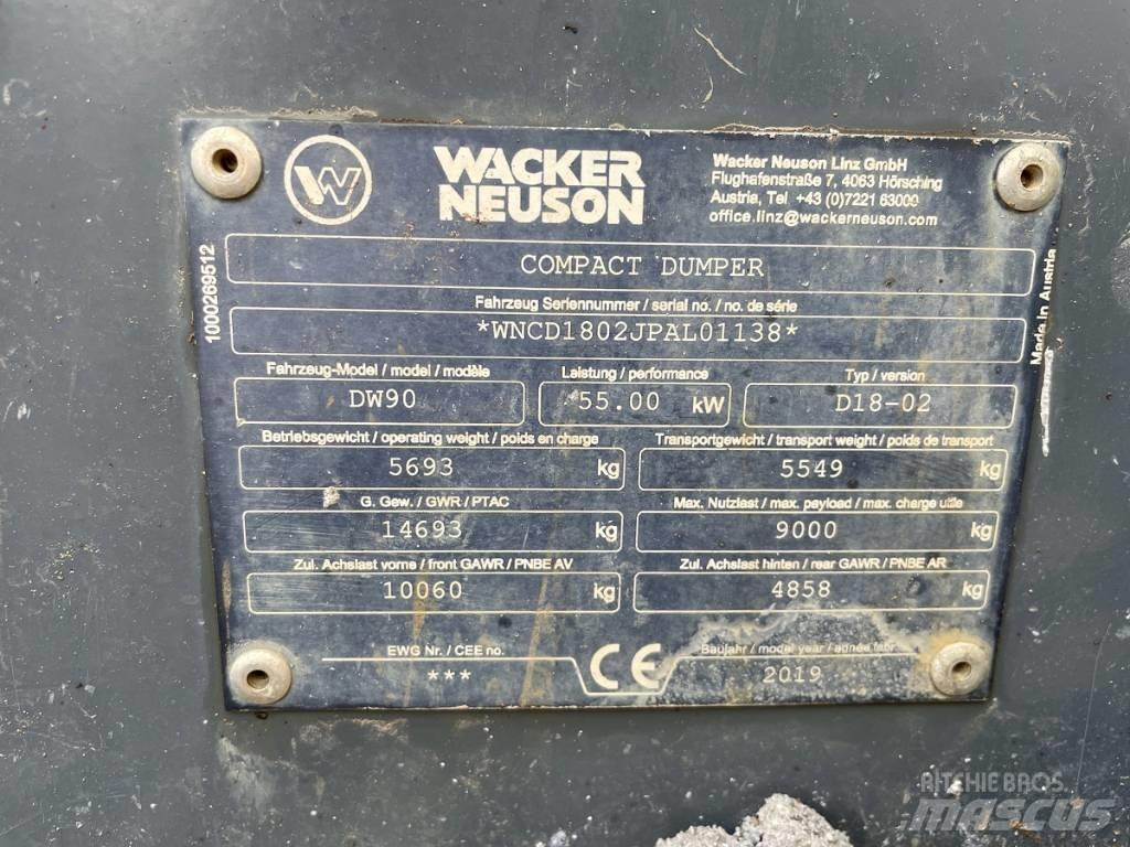 Wacker Neuson DW 90 Minidumper