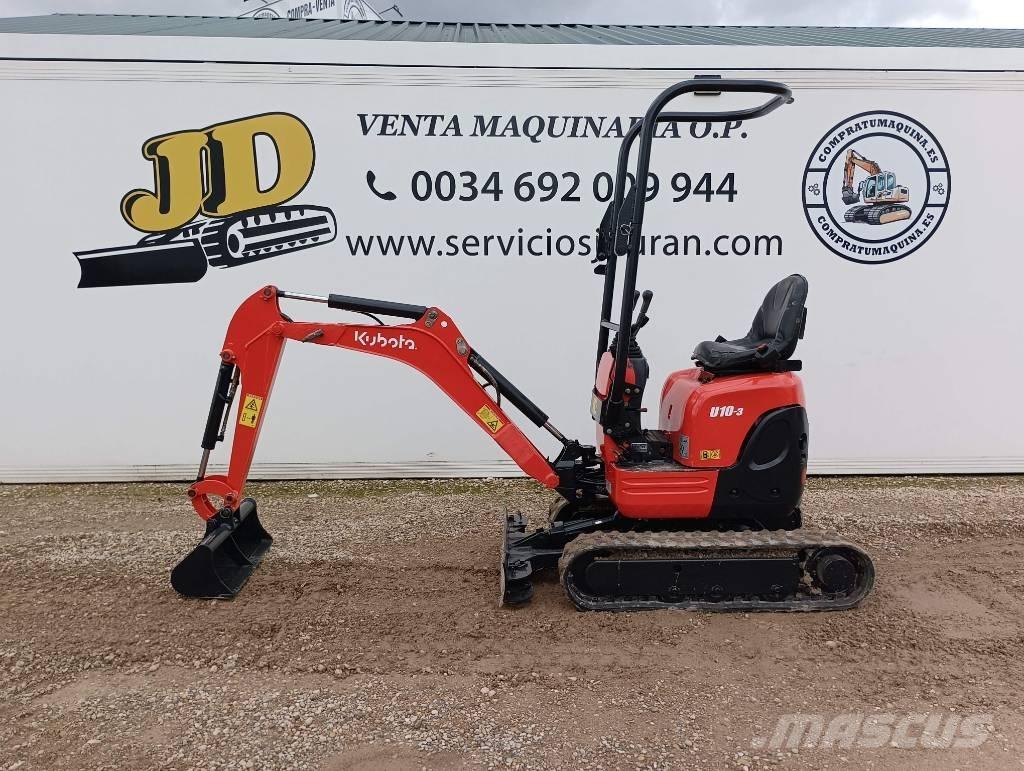 Kubota U 10 Minibagger < 7t