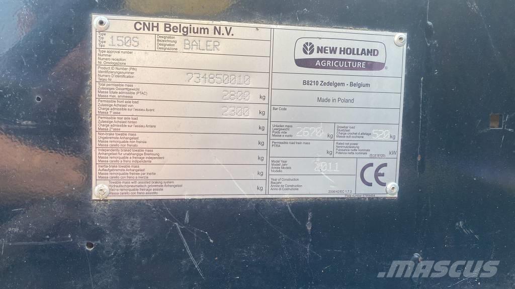 New Holland BR 7060 Rundballenpressen