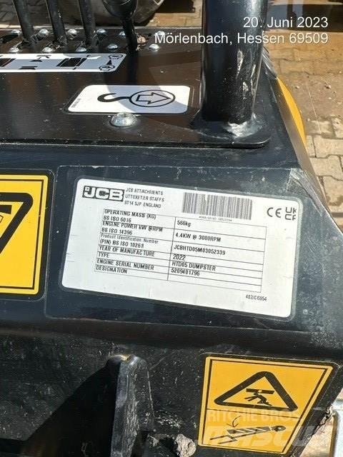 JCB HTD5 mit Tritt Minidumper