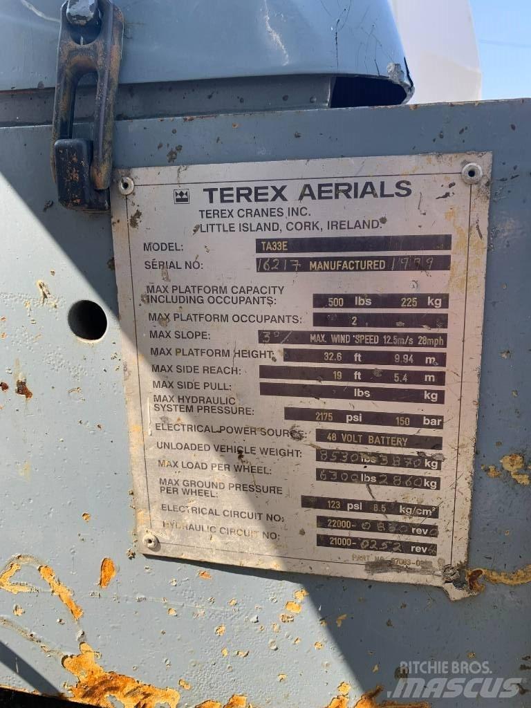 Terex TA33 Gelenkteleskoparbeitsbühnen