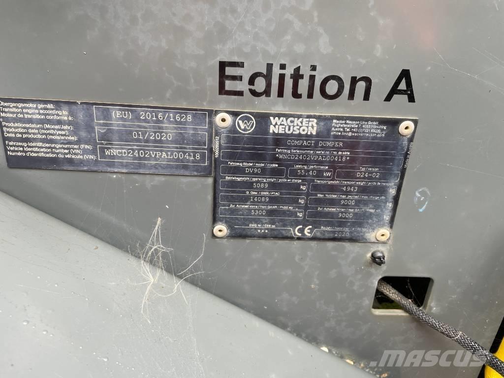 Wacker Neuson DV 90 Minidumper