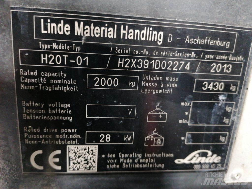 Linde H20T-02 Gasstapler