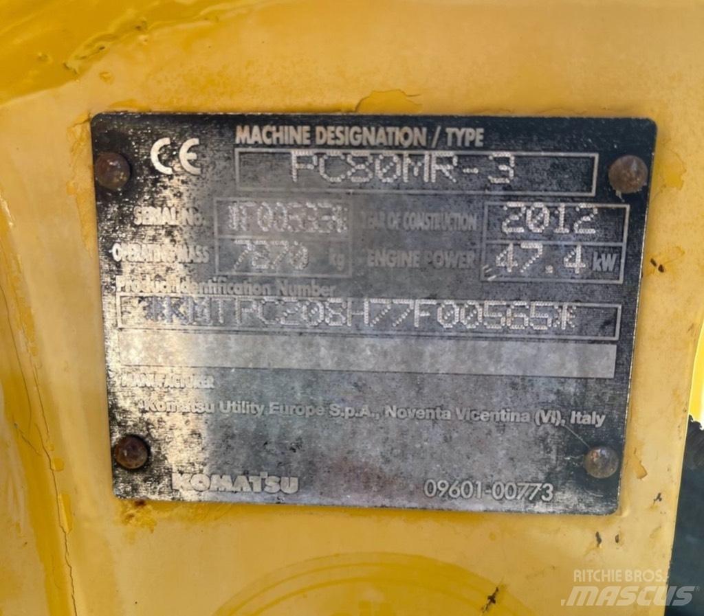 Komatsu PC 80 MR-3 Midibagger  7t - 12t