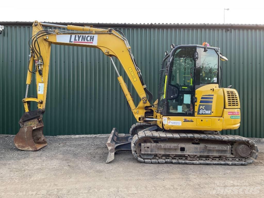 Komatsu PC 80 MR-5E0 Midibagger  7t - 12t