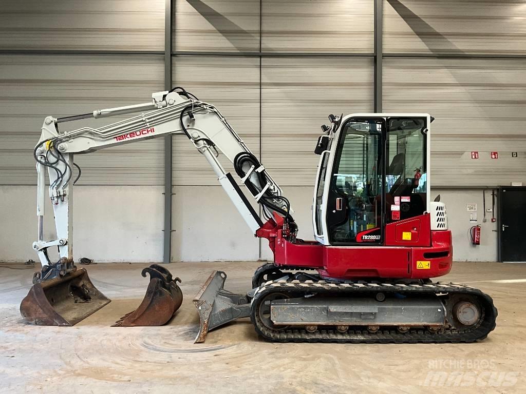 Takeuchi TB 280 FR Midibagger  7t - 12t