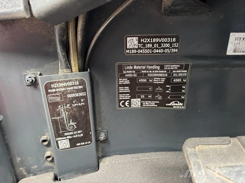 Linde H45D-02 EVO Dieselstapler