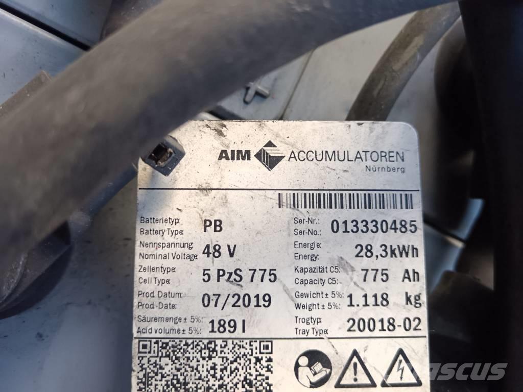 Linde E16H-02-386 Elektrostapler