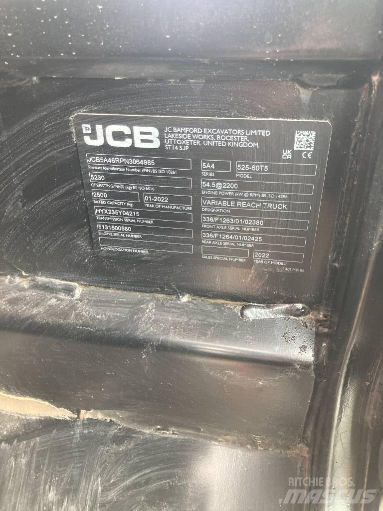 JCB 525-60 Teleskoplader