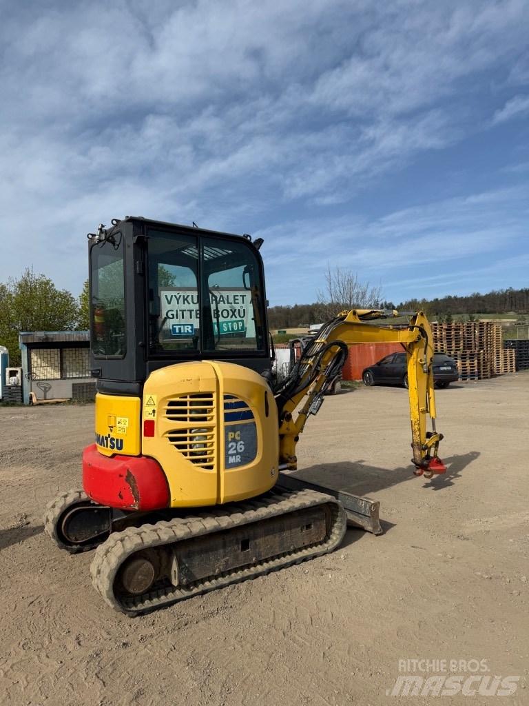 Komatsu PC 26 MR Minibagger < 7t