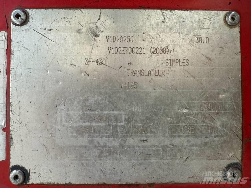 Nissan Y1D2A25Q Dieselstapler