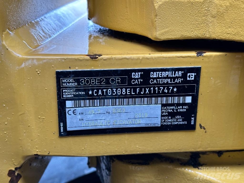 CAT 308E2 CR Midibagger  7t - 12t