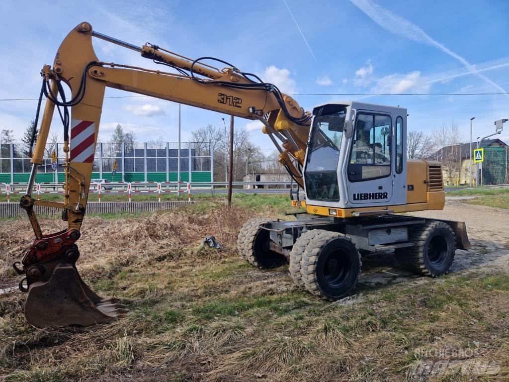 Liebherr 312 A Mobilbagger
