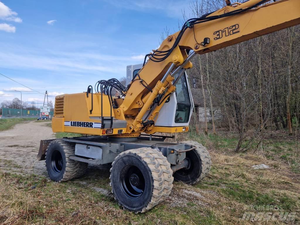 Liebherr 312 A Mobilbagger