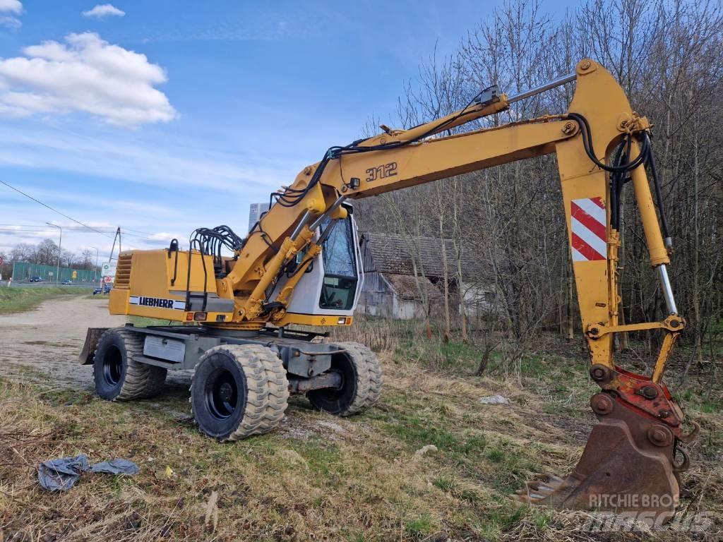 Liebherr 312 A Mobilbagger