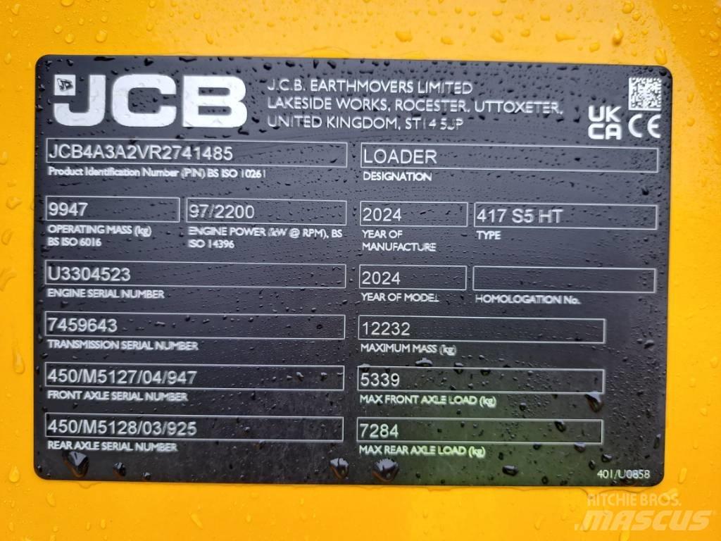 JCB 417 HT Radlader