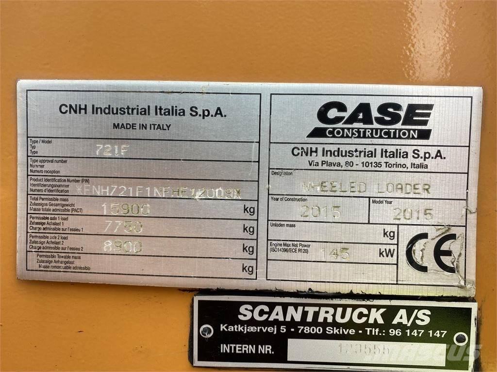 CASE 721F Radlader