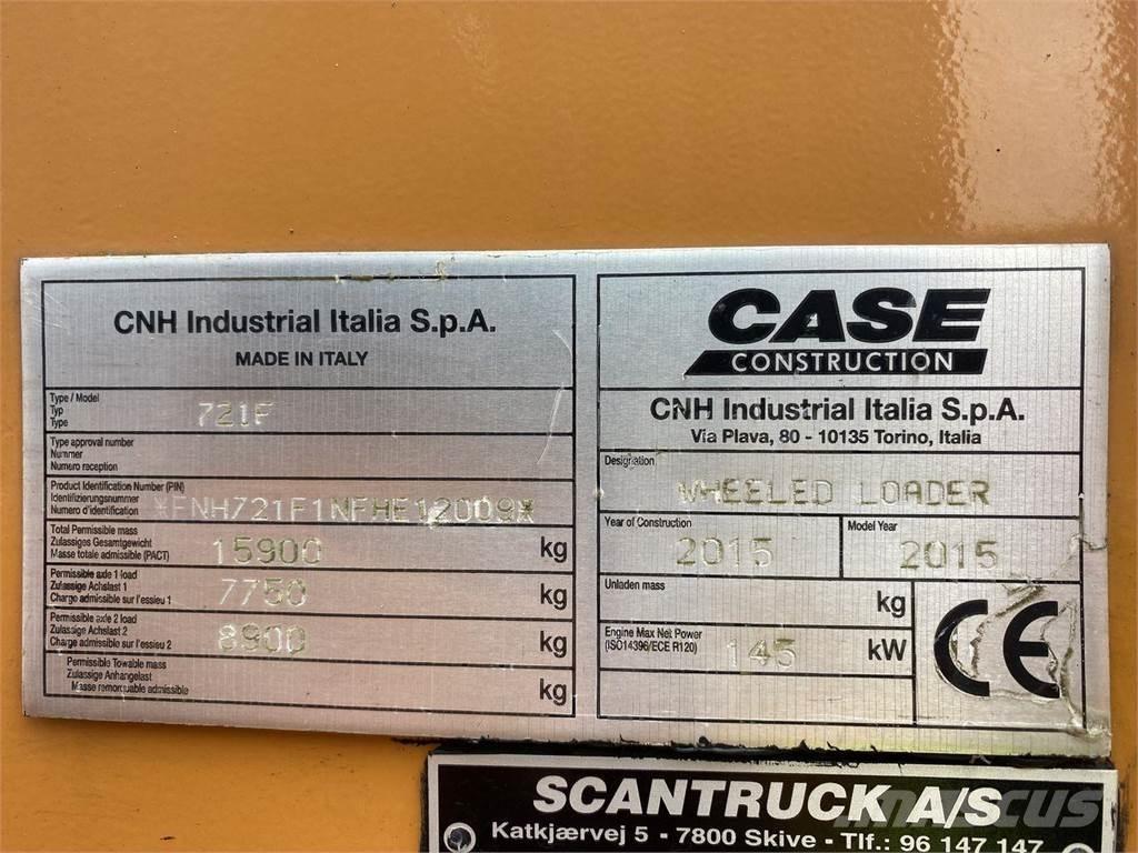 CASE 721F Radlader