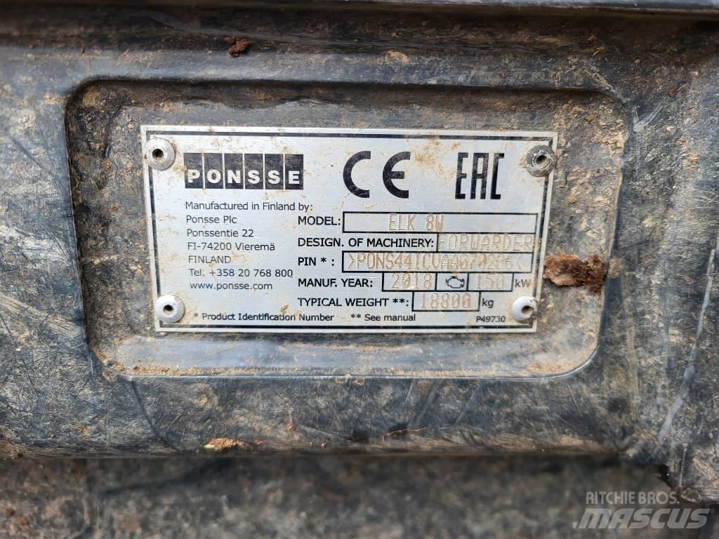 Ponsse Elk Forwarder