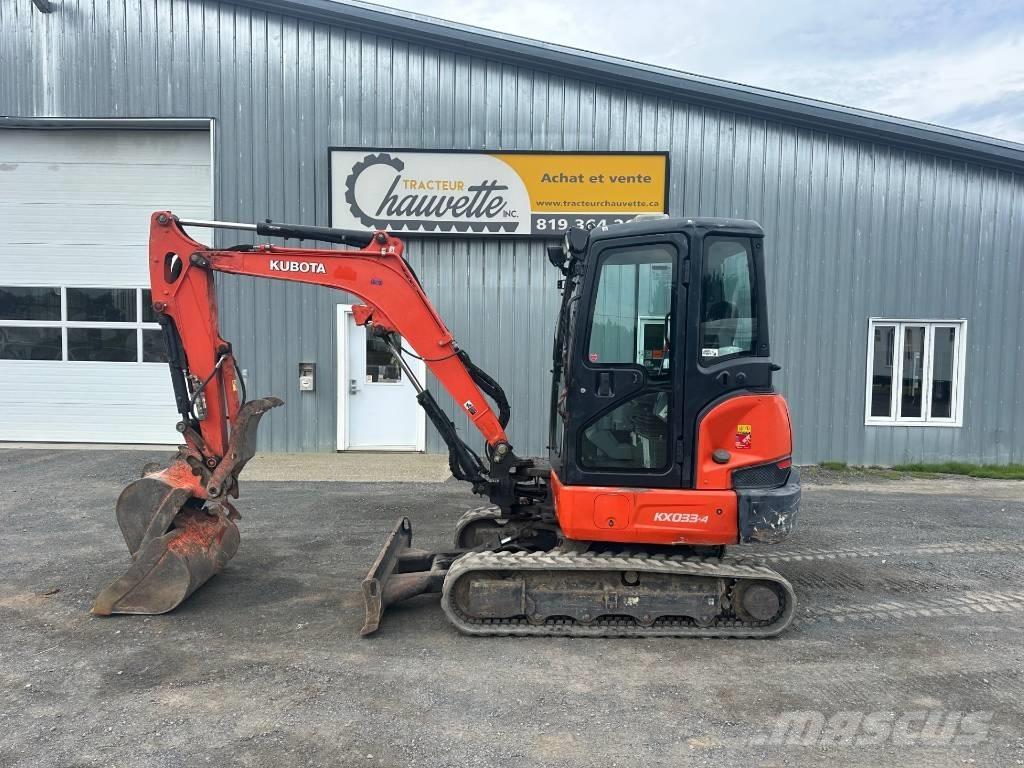 Kubota KX 033-4 Minibagger < 7t