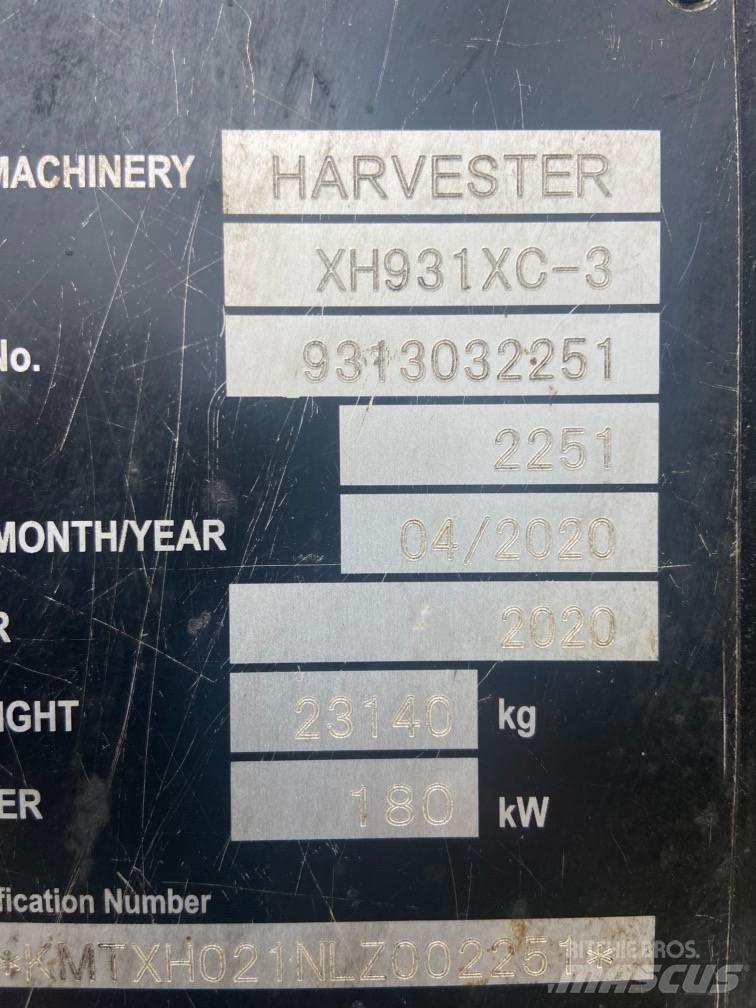 Komatsu 931XC Harvester