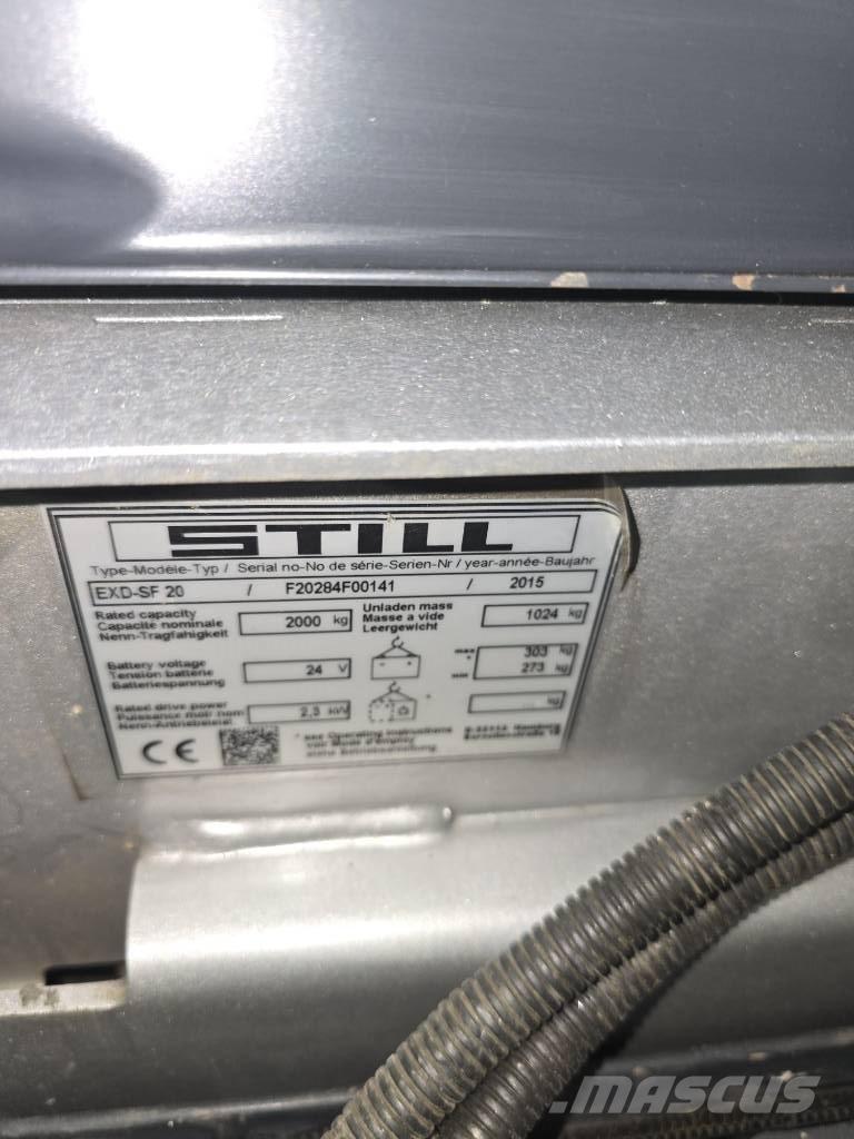 Still EXD SF 20I Selbstfahrstapler