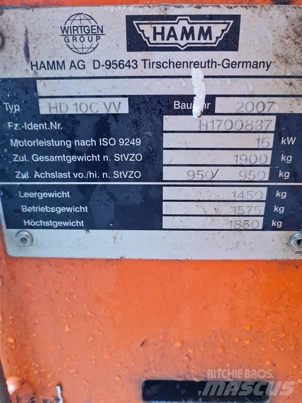 Hamm HD 10 C W Tandemwalzen