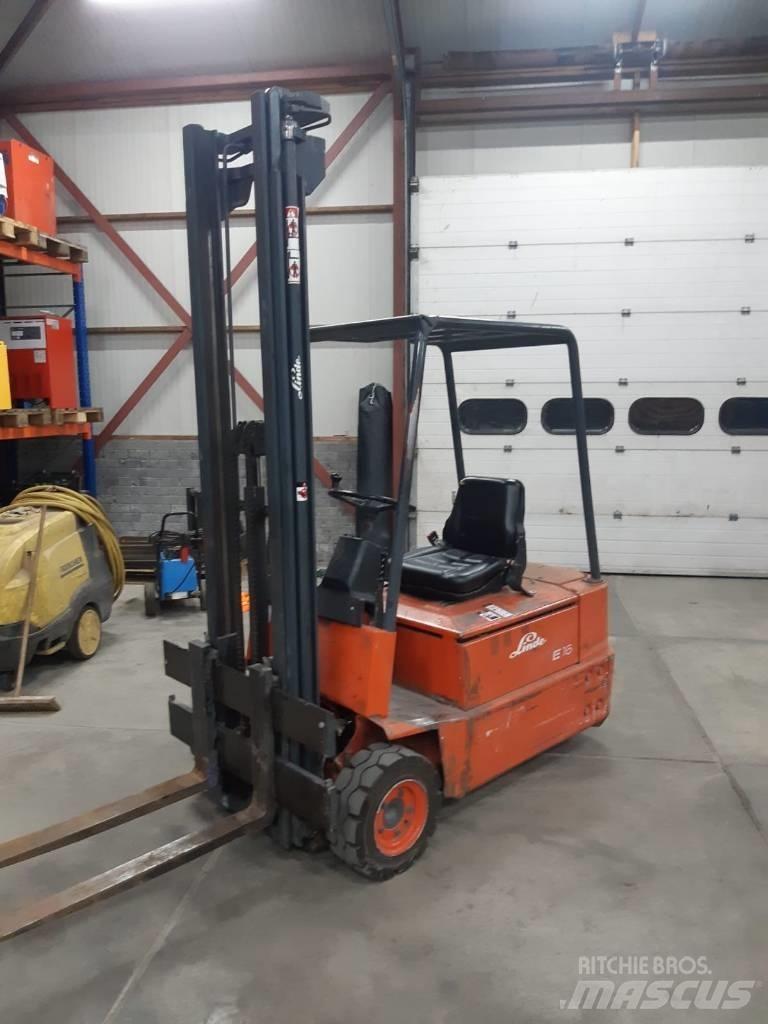 Linde E 16 Elektrostapler