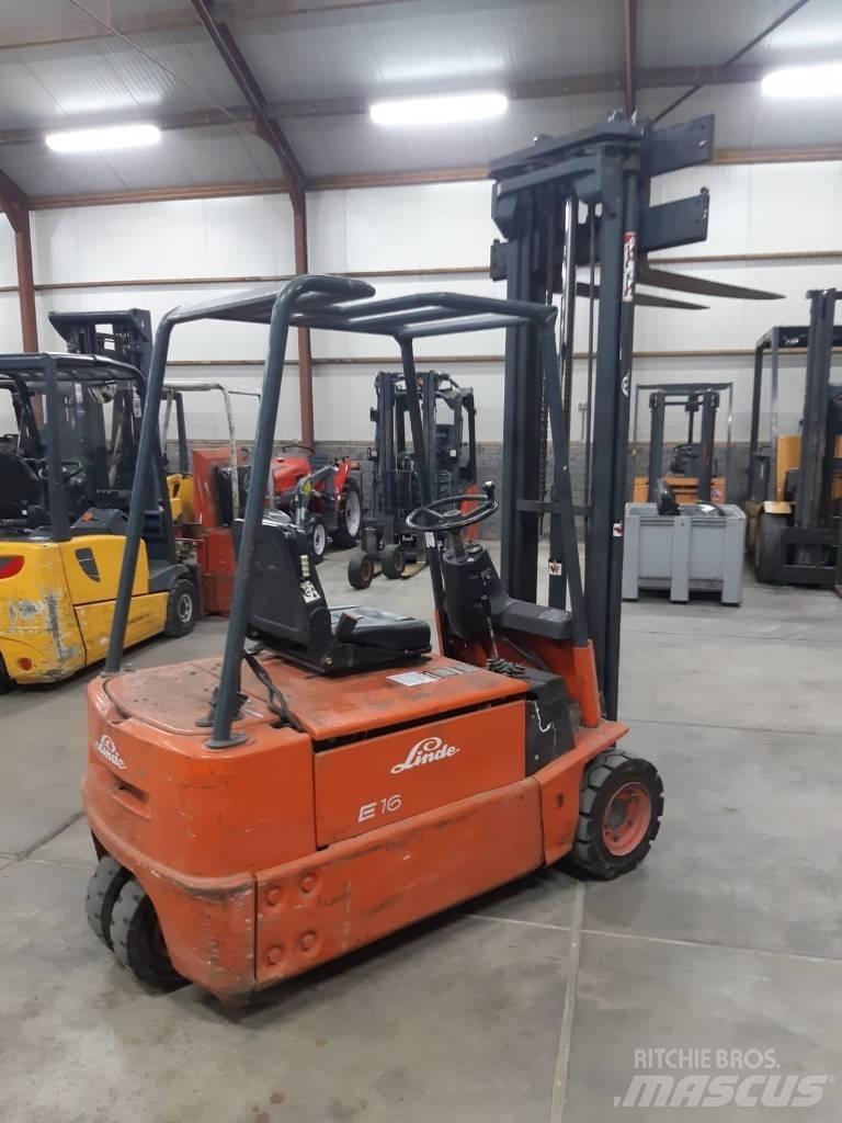 Linde E 16 Elektrostapler