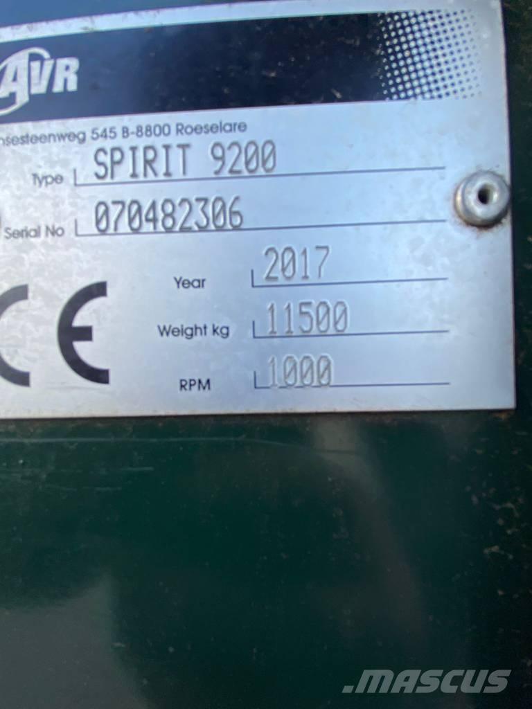 AVR Spirit 9200 Kartoffelvollernter
