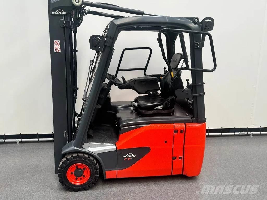 Linde 386 E 16-02 Elektrostapler