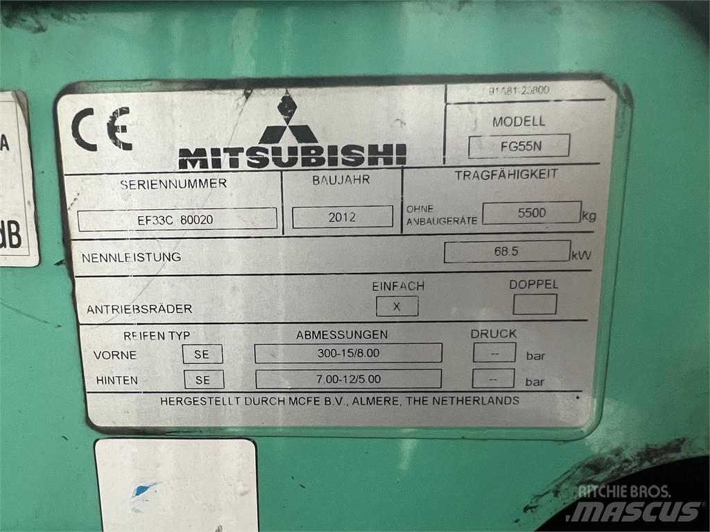 Mitsubishi FG 55 N Gasstapler
