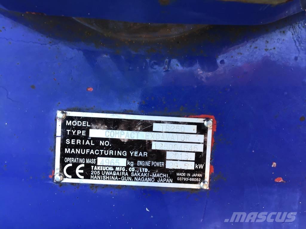 Takeuchi TB 250 Minibagger < 7t