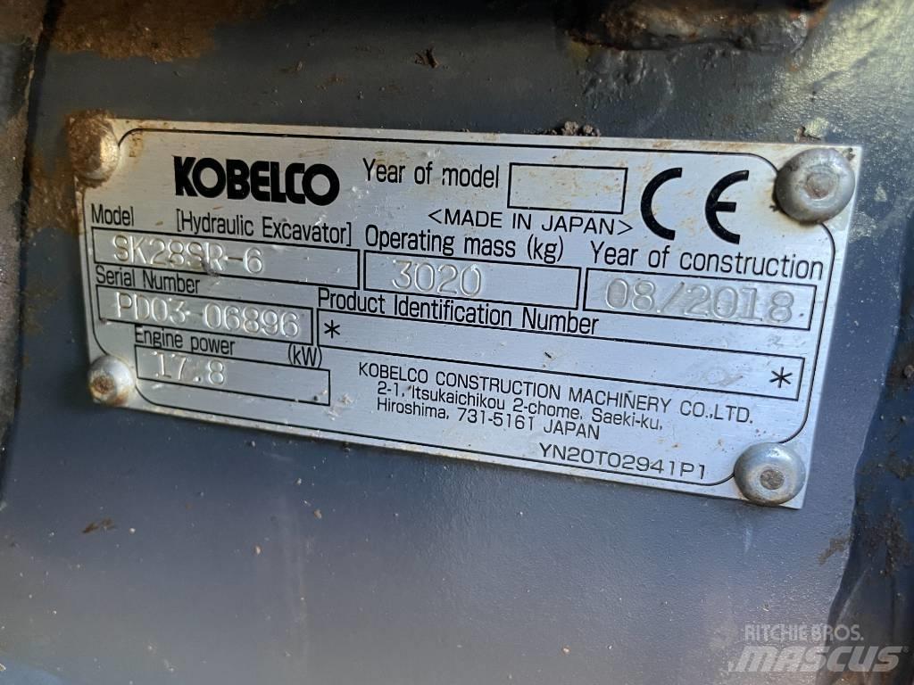 Kobelco SK 28 SR Minibagger < 7t