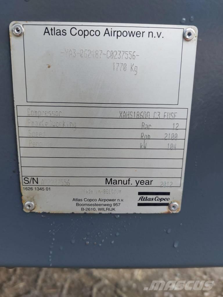 Atlas Copco XAHS186 Kompressoren