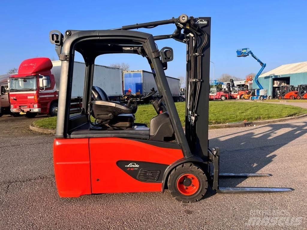 Linde E18L-02 Elektrostapler