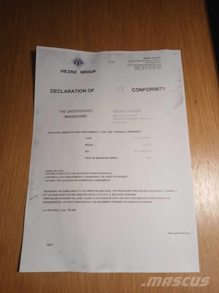 Mustang HM1900 Hammer / Brecher