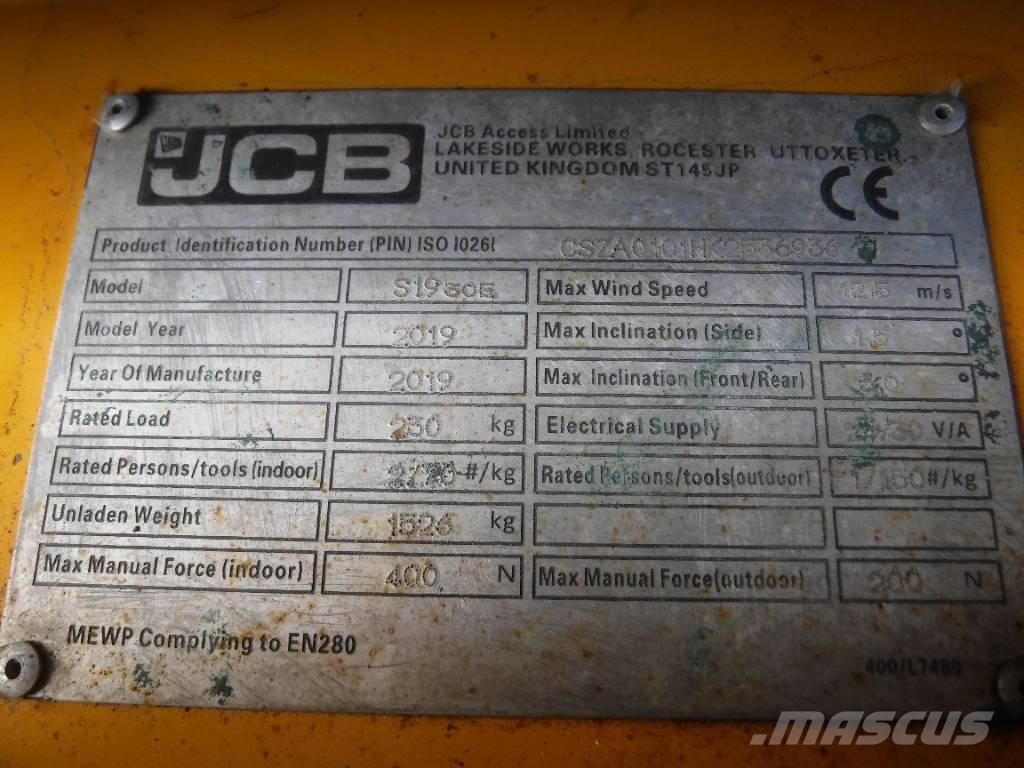 JCB S 1930 E Scheren-Arbeitsbühnen