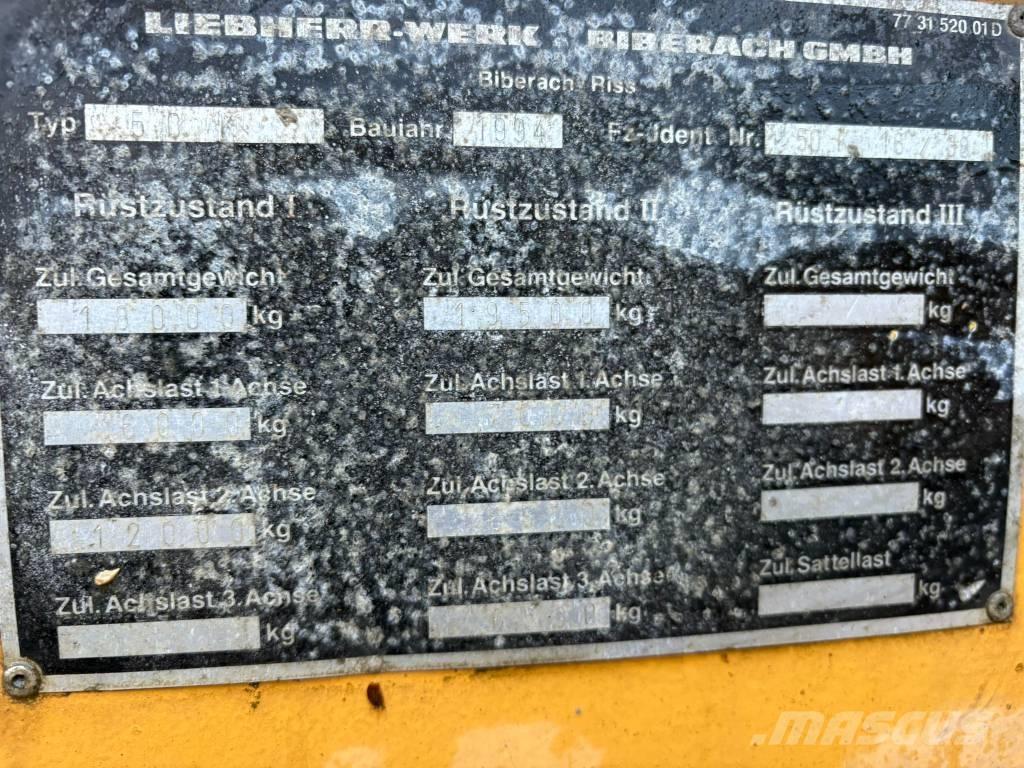 Liebherr 50 K Turmdrehkrane