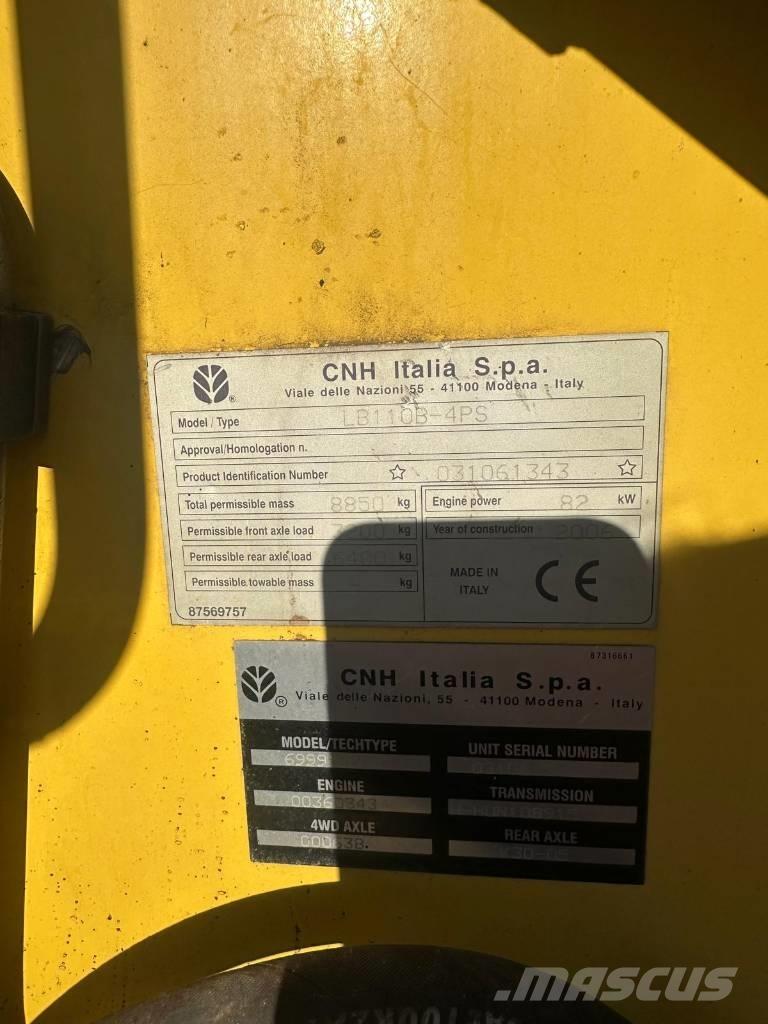 New Holland LB 110 B LKW-Achsen