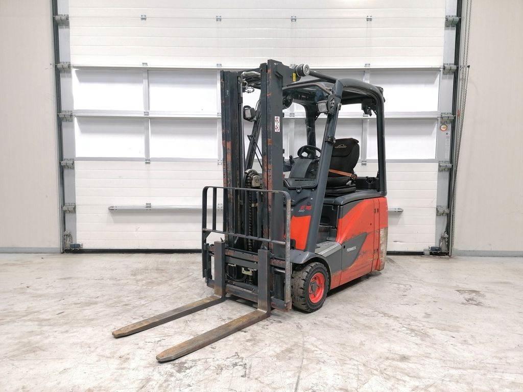 Linde E16H-02 Elektrostapler