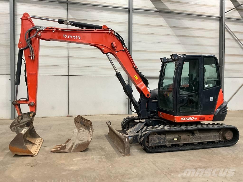Kubota KX 080-4 Midibagger  7t - 12t