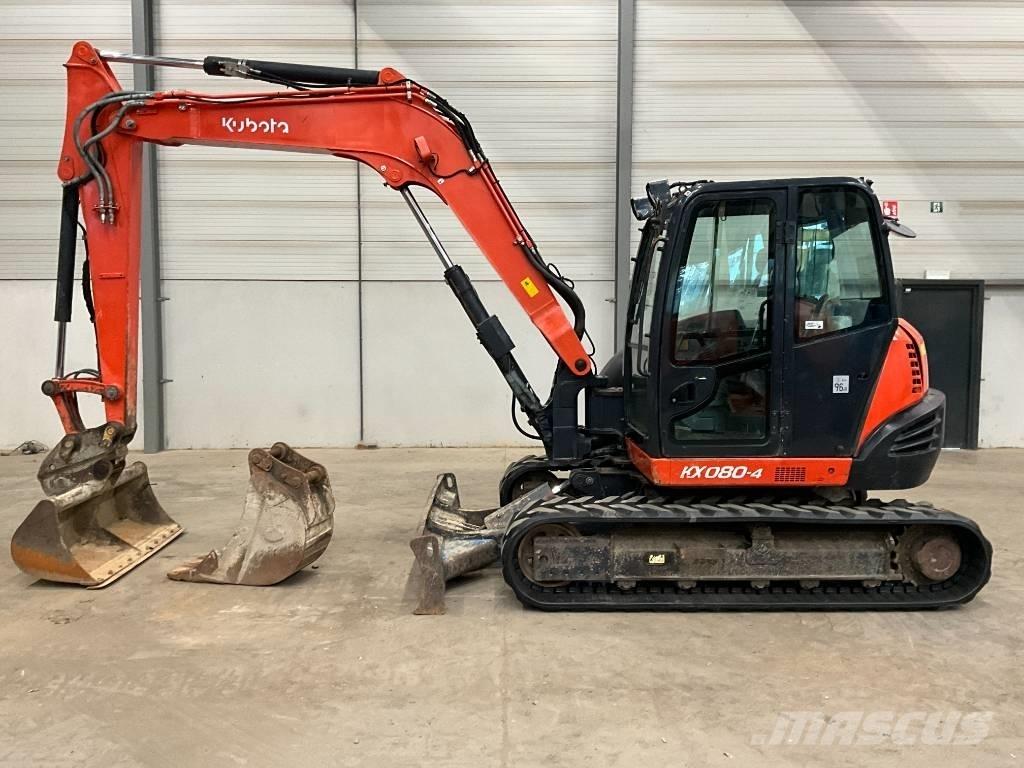 Kubota KX 080-4 Midibagger  7t - 12t