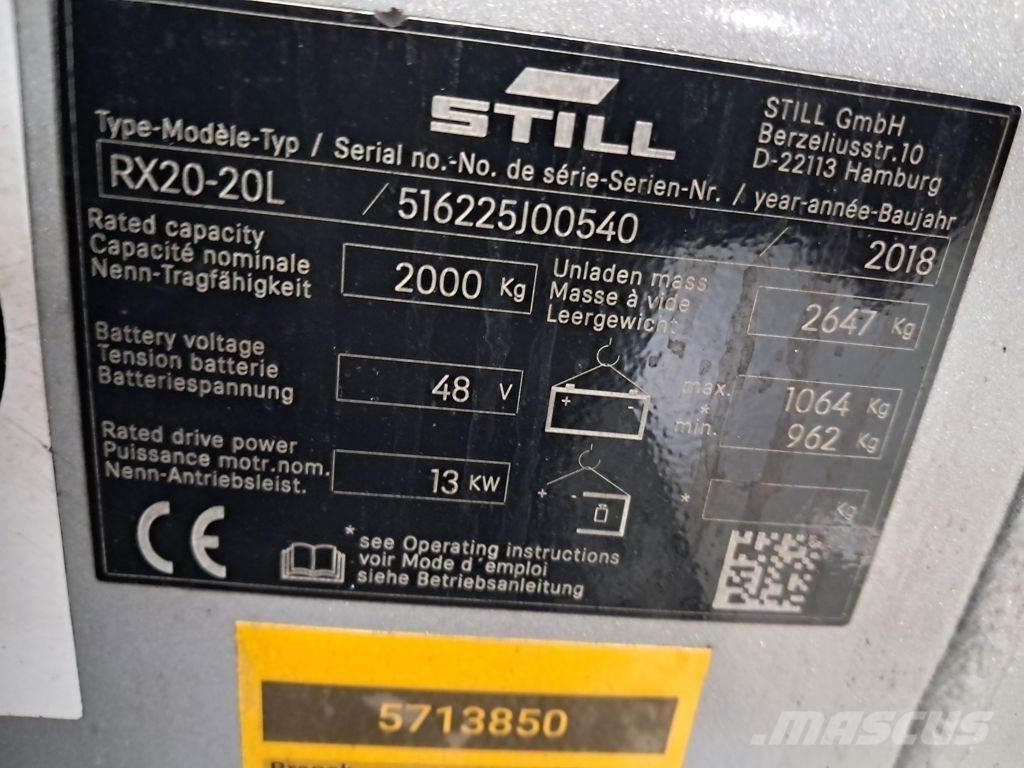 Still RX20-20L Elektrostapler