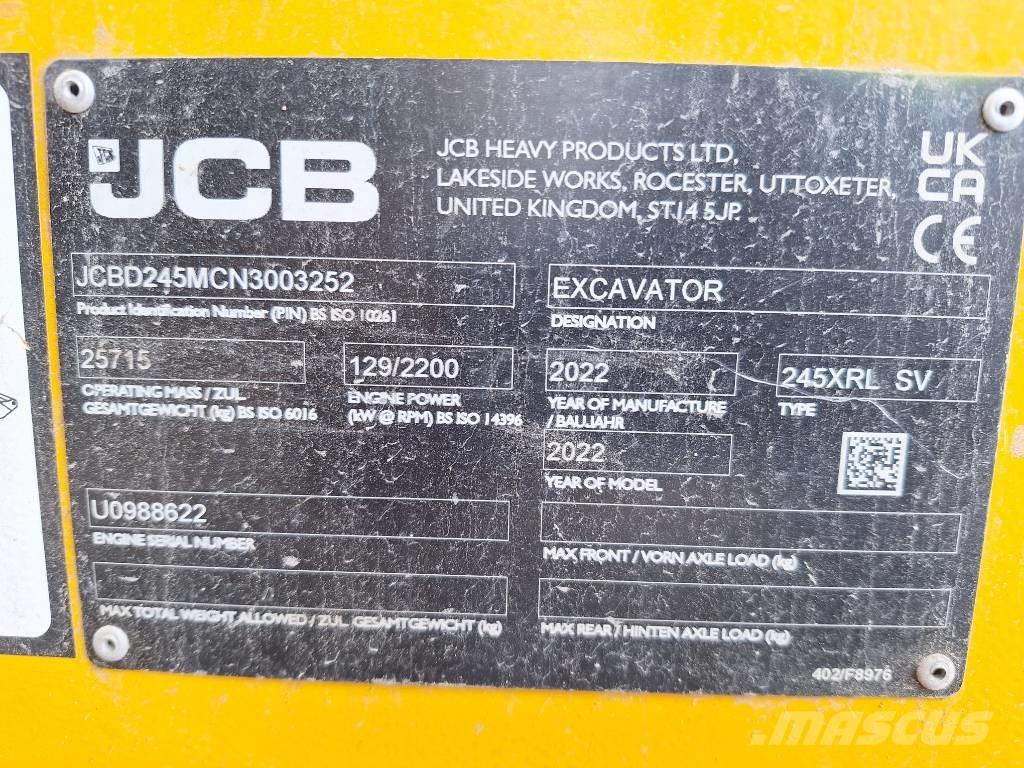 JCB 245 XR LC Raupenbagger
