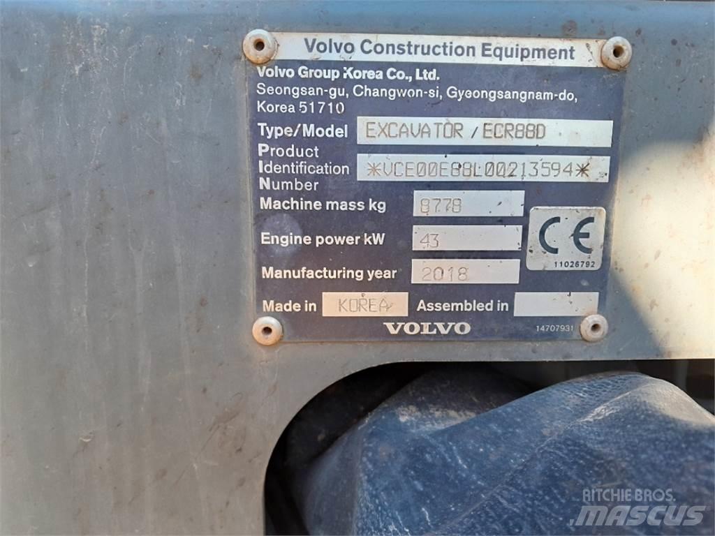 Volvo ECR88 Minibagger < 7t