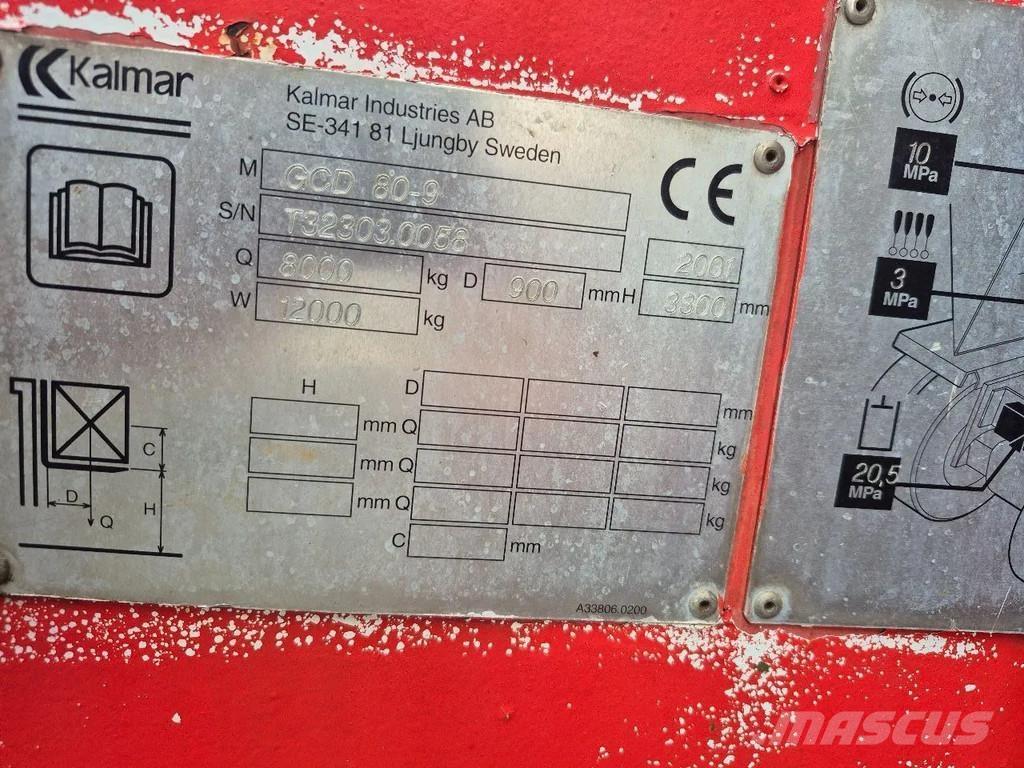Kalmar Gcd 80-9 Gasstapler